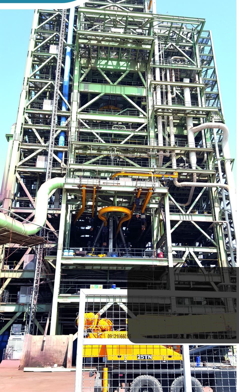 Commissioning in Saba Foolad Khalije Fars