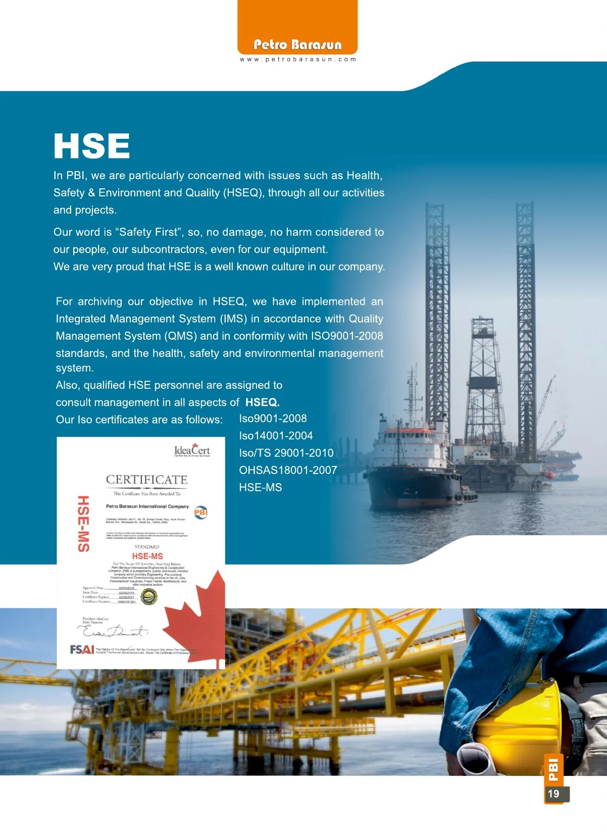 Petro Barasun catalog page 19